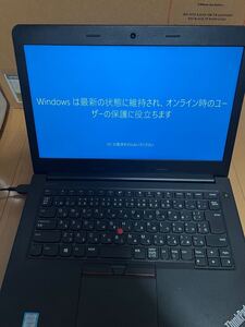 レノボ　ThinkPad E470 core i3-6006U 2.00GHz 実装RAM8GB LENOVO 20H1- CTO1WW 2017年3月　