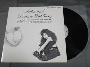松田聖子/THE RIGHT COMBINATION/輸入盤/HOLLAND/12”SINGLE/1990/SEIKO ③