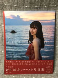 【美品】 【送料無料】 新内眞衣　1st 写真集 「どこにいるの?」 光文社 初版・帯付・ポスター付・応募券付