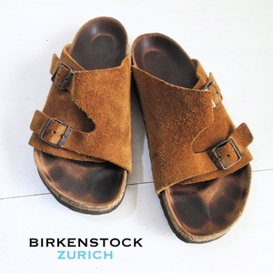 【BIRKENSTOCK ビルケンシュトック / ドイツ】チューリッヒ 41/26.5センチ ブラウン スウェード!!