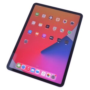 【中古】 アップル Apple iPad Pro 11インチ 第3世代 Wi-Fi+Cellular 256GB A2459 MHW83J/A iOS14.5.1 シルバー タブレット au 判定○