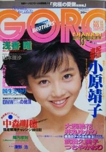 GORO ゴロー 1987年5月28日号 14巻11号 通巻312号 浅香唯 小原靖子(相原勇) つみきみほ 桑原みゆ 大西結花 武田久美子 つちやかおり 