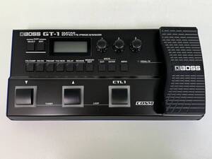 TN0611-85 4087【1円スタート】 BOSS　マルチエフェクター　GT-1　エレキギター用　