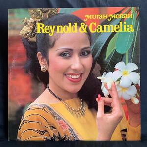 見本盤 sample 解説付 LP レイノルド・アンド・カメリア REYNOLD AND CAMELIA ／ ムラ・メリア MURAH MERIA C25Y-0182