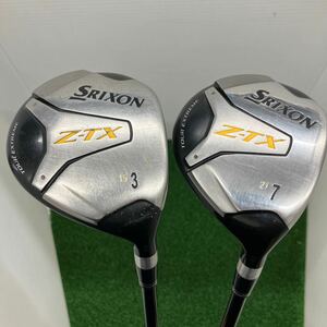 ☆ダンロップ スリクソン　Z-TX フェアウェイ　3W・7W の2本/ SV-3020J T-65 フレックスS☆