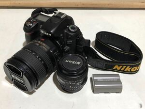 218H【中古】Nikon デジタル一眼レフカメラ D80 レンズ付き