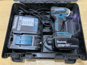 AS● makita マキタ 充電式インパクトドライバー TD147D 18Vモデル 充電器セット 