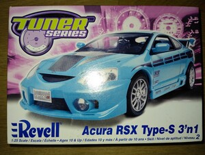 Revell 1/25 Acura RSX Type-s 3,n,1 インテグラ タイプR DC-5 スポコン