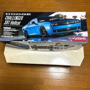 京商 KYOSHO 1/10 ダッジ チャレンジャー SRT ヘルキャット ラジコン DODGE CHALLENGER アメ車 マッスルカー フェーザーMK2 レディセット