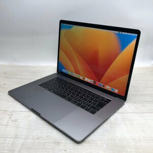 Apple MacBook Pro 15-inch 2017 Core i7 2.80GHz/16GB/256GB(NVMe) 〔A0219〕