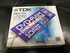 TDK 録画用 120分 DVD-RAM 10パック カラーミックス DVD-RAM120CMX10U