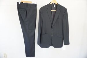 Paul Smith LONDON ポールスミス メンズ シングルスーツ セットアップ 黒 ブラック サイズ:L【916887】