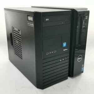 Diginnos DELL ボストロ 2台まとめセット デスクトップ HD取り外し品 通電動作確認済 現状品#13501