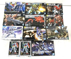 〇V125-W15-605 プラモデル ガンプラ まとめ売り ガンダム 未開封あり VAL-WALO MSN-02 XM-X1 EX-110 MSM-07S RGM-79 etc