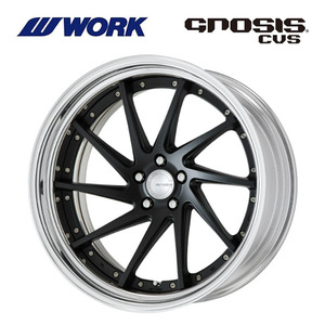 送料無料 ワーク GNOSIS CVS STEP RIM ディープコンケイブ DEEP RIM Wdsik 12.5J-22 +53～－65 5H-120 【4本セット 新品】