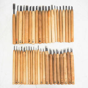彫刻刀 大量セット 大工道具 木工 図工 木彫り 刃物 工具 ハンドツール 職人 作家 木工芸 K5775