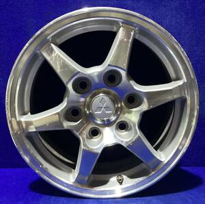 ミツビシ パジェロ V75/V65系＊16インチ＊純正ホイール＊16x7JJ/オフセット+46/PCD139.7-6H＊単品1本【2/3】