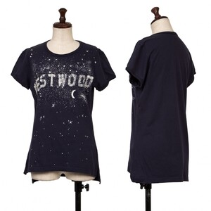 ヴィヴィアンウエストウッドVivienne Westwood ミルキーウェイTシャツ 紺白S