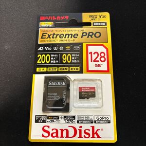 新品 SanDisK サンディスク SDSQXCD-128G-JO3CD Extreme PRO microSDXCカード 128GB Class10 ヨドバシカメラ限定モデル