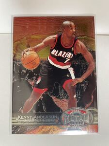 NBAカード　ケニー・アンダーソン　KENNY ANDERSON 1997 SKYBOX ‘97-98 METAL UNIVERSE【ブレイザーズ時代】