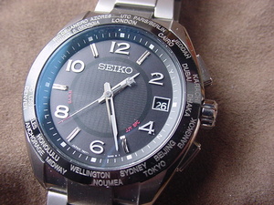 【即決・USED】 SEIKO BRIGHTZ(ブライツ) 電波ソーラー 7B27-0AL0 20周年個限定 チタン