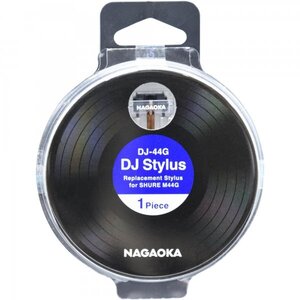 【新品・未開封】交換針 NAGAOKA DJ-44G shure M-44G M44-7対応 ナガオカ DJ用 スクラッチ対応 ピュアオーディオ シュア