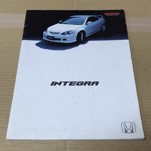 カタログ　DC5　インテグラ　2001年7月　タイプR掲載　