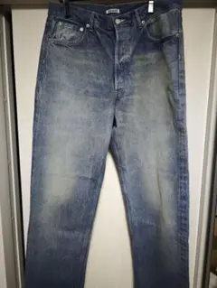 サイズ4 AURALEE SELVEDGE FADED HEAVY DENIM