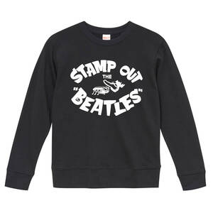 【Lサイズ 新品 黒 スウェット】ジョージ・ハリスン着用 ビートルズ beatles 甲本ヒロト 60s ポール・ウェラー ドレスコーズ