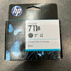 HP HP711インクカートリッジ ブラック80ml ヒューレットパッカード 711B