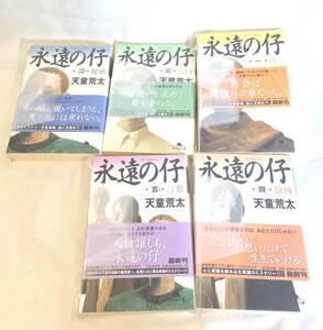 送料無料　初版帯つき未研磨　永遠の仔全５巻 幻冬舎文庫　天童荒太(著者)