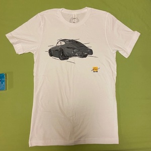 MOMO 白　Sサイズ エモリー モータースポーツ Emory Motorsports Tシャツ 356 OUTLAWS カリフォルニア　USDM　ポルシェ　空冷　VW