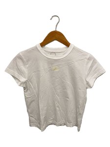 T by ALEXANDER WANG◆Tシャツ/XS/コットン/WHT/プリント/４CC3221358//