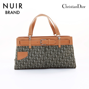 クリスチャンディオール Christian Dior ハンドバッグ トロッター グリーン