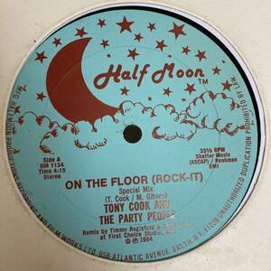 Tony Cook And The Party People - On The Floor (Rock-It) 12 INCH