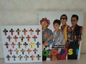 (P)何点でも同送料/まとめて2点セット/チェッカーズ THE CHECKERS 1990 SUMMER TOUR OOPS!」藤井フミヤ★1993 FUMIYA ART パンフレット