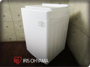 ■展示品■IRIS OHYAMA/アイリスオーヤマ■全自動洗濯機■標準洗濯容量10kg/標準脱水容量10kg■槽洗浄/槽乾燥/2021年製/PAW-101E/kdnn3162m