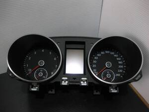 ゴルフ 6　（1KZ)　スピードメーター　70200km 　中古 ｖ985009