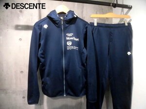 DESCENTE デサント Move Sport ムーブスポーツ HEAT NAVI ACTIVE SUITS フーデッドジャケット x パンツ セットアップ L/上下セット/メンズ