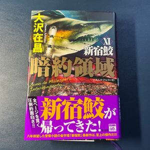 新宿鮫 暗約領域 大沢在昌 ハードカバー