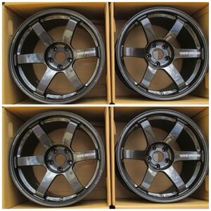 【在庫品】RAYS TE37 SAGA S-plus 18インチ10.5J+15 5H-114.3 MM 4本◆VORK RACING ボルクレーシング レイズ GT-R サイズ 32 33 34