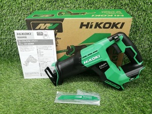 未使用 HiKOKI ハイコーキ 130mm 36V コードレス セーバーソー 本体のみ CR36DMA(NN)