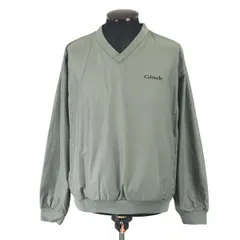 グルック/Gluck★プルオーバー/ウインドブレーカー/ピステ【メンズM/カーキ/khaki】ゴルフ・サッカー/フットサル等/Tops/Shirts◆cBH534