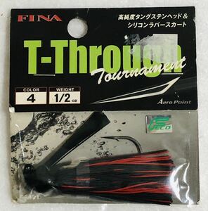 T-Through 1/2oz（ ハヤブサ バス釣り ラバージグ ）