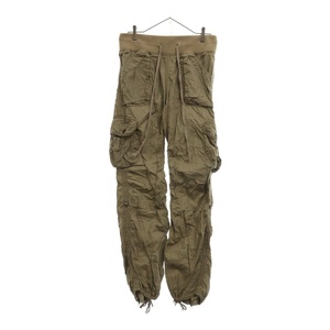 goa ゴア Parachute Cargo Pants リネン混パラシュートカーゴパンツ カーキ 35025002