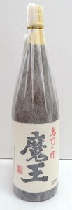 111B401★【未開栓】魔王 本格焼酎 1,800ml 25度 芋焼酎