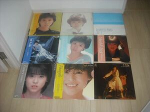 松田聖子のレコードLP9セット11LP/