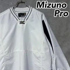 MIZUNO PRO ミズノプロ プルオーバー ウィンドブレーカー ウェア ロゴ