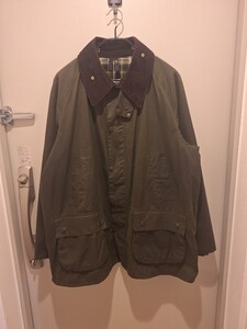 ほぼ新品　希少サイズ　44　90s　 バブアー 　 ビデイル　セージ　　Barbour bedale 　ヴィンテージ　　 ジャケット