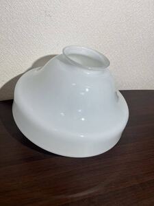 希少 大正ロマン 乳白色 電傘 ランプシェード 当時物 直径24cm 古民家 レトロ 古民家